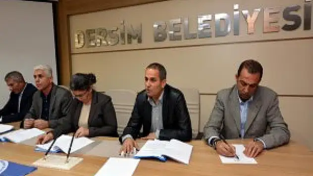 Tunceli Belediyesi'nde Toplu Sözleşme