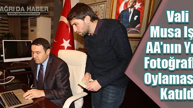 Vali Musa Işın AA'nın Yılın Fotoğrafları Oylamasına Katıldı