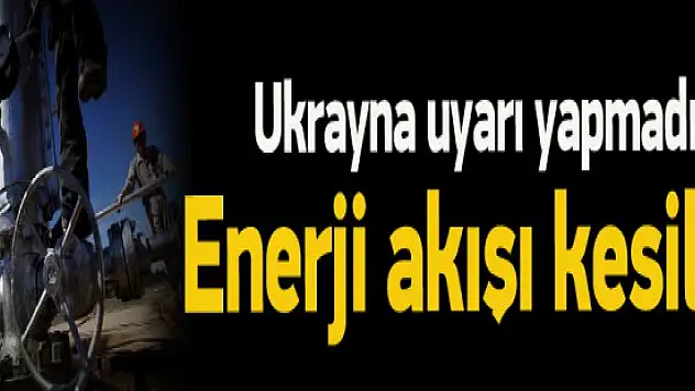 Uyarı yapılmadı! Enerji akışı tamamen kesildi