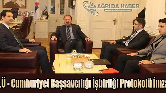 A.İ.Ç.Ü Cumhuriyet Başsavcılığı İşbirliği Protokolü İmzaladı