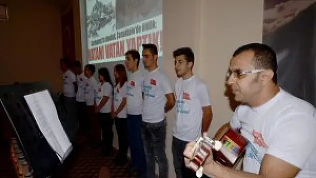 Kars'da Şehit Diyarları Arasında Dostluk Köprüsü