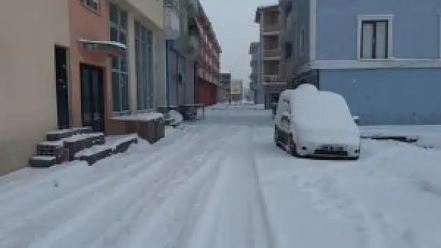 Çaldıran'da soğuk kış