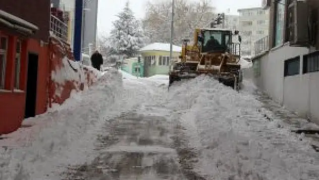 Bitlis'te Kar temizleme