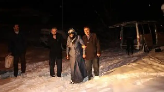 Yurtta kar yağışı