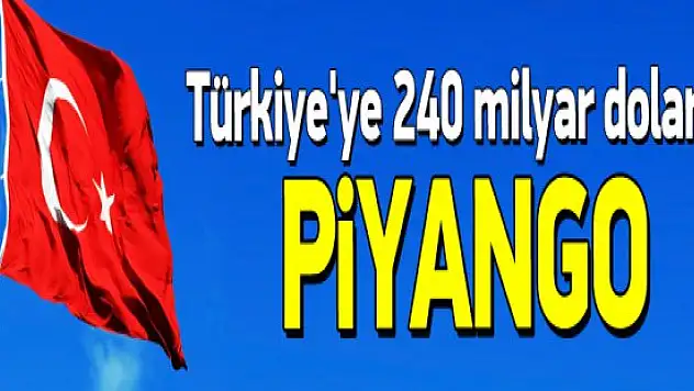 Türkiye'ye Suudi Arabistan 240 milyar dolarlık piyango