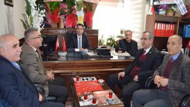 Chp İl Başkanı Kiraz'a Hayırlı Olsun Ziyareti