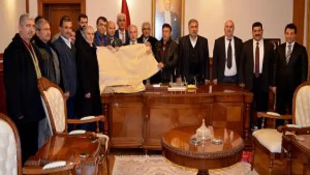 Malatya Tarım Ve Hayvancılık Platformu Üyelerinden Valiliğe Ziyaret