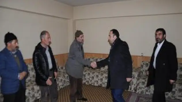 Bitlis Kaymakamı Bölükbaşı Taziye Ziyareti
