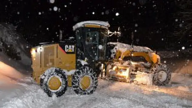 Bitlis'de kar temizliği