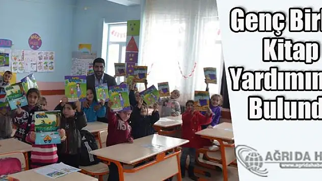 Genç Birlik Ağrı Şubesi Köy Okullarına Kitap Yardımında Bulundu
