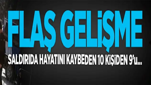 Saldırıda ölen 10 kişiden 9'u alman vatandaşı !