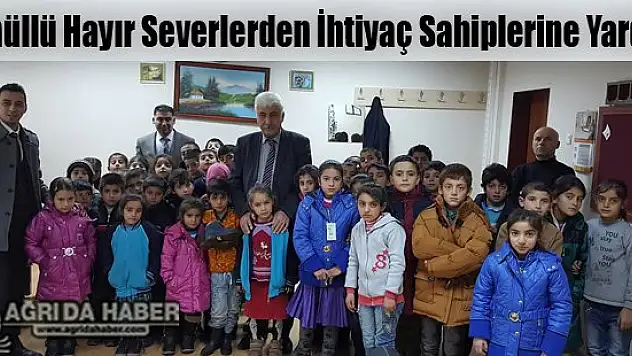 Gönüllü Hayır Severlerden İhtiyaç Sahiplerine Yardım