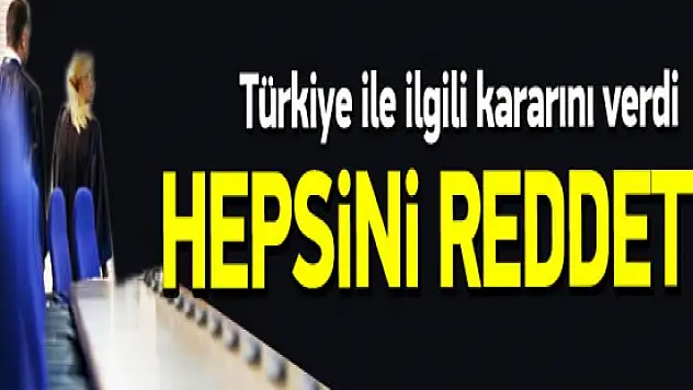AİHM'den sokağa çıkma yasağına ret!
