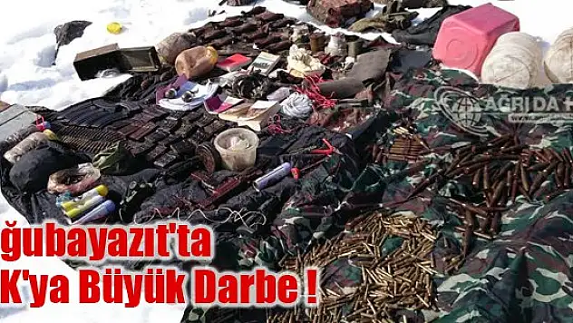 Son dakika Doğubayazıt'ta PKK'ya Büyük Darbe !