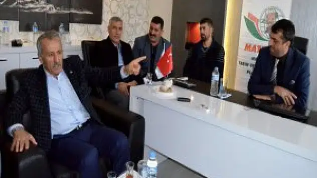 Malatya Ak Parti Milletvekili Şahin Mathap'ı Ziyaret Etti