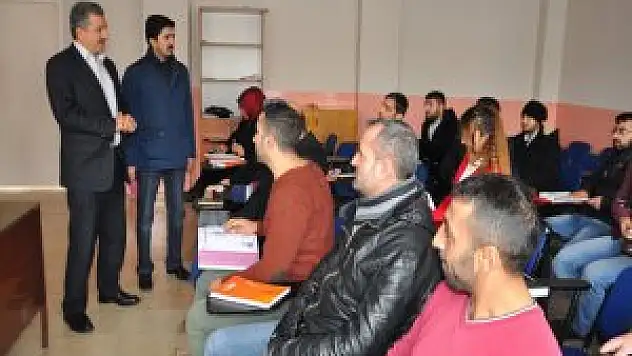 Muş'ta Engelliler İçin Kpss Kursu Açıldı