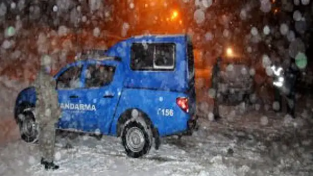 Erzurum'da Çığ Düştü bir kişi yaralı