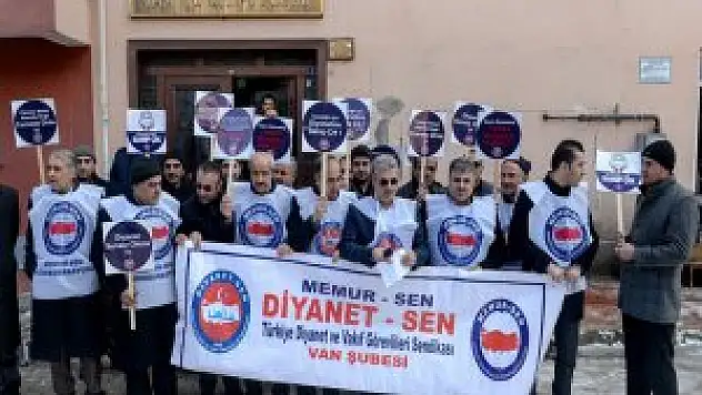 Van'da Diyaneti'ne Sahip Çık Eylemi yapıldı