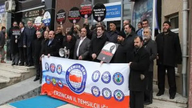 Erzincan'da Diyanetime Dokunma Eylemi
