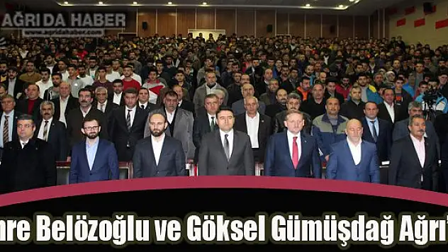 Emre Belözoğlu ve Göksel Gümüşdağ Futbol Turnuvası Ödül Törenine Katıldı