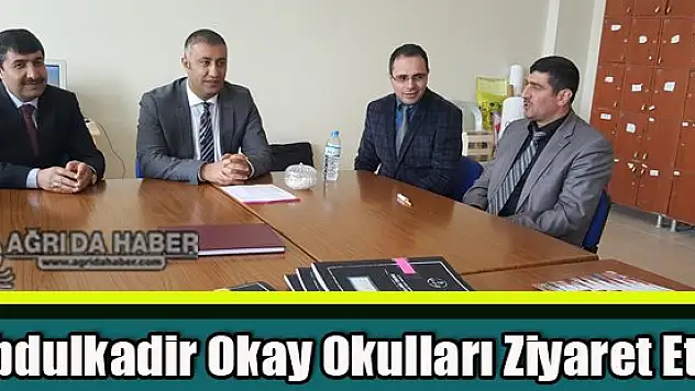 Eleşkirt Kaymakamı Abdulkadir Okay Okul Ziyareti