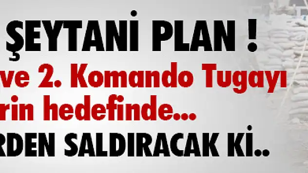Pkk'nın Yeni Planı Tünellerden Saldıracak !