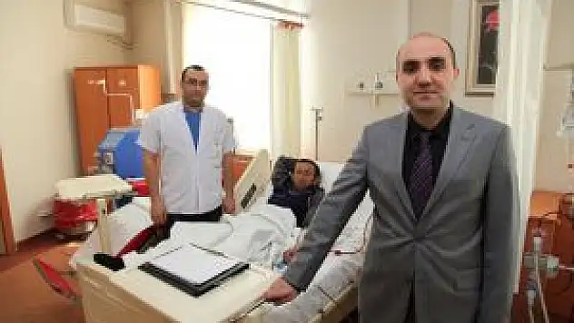Diyaliz Hastası Hava Ambulansıyla Hastaneye Ulaştırıldı