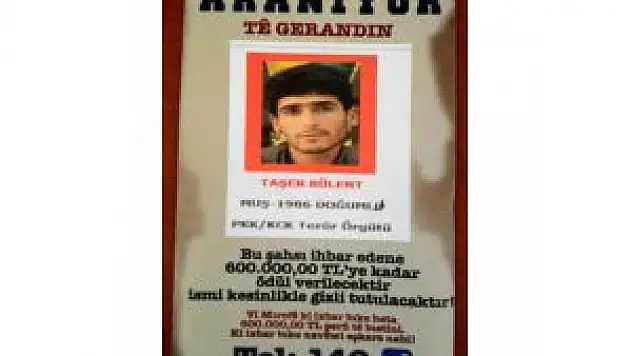 Bitlis'te Aranan Teröristlerin Afişleri Asıldı