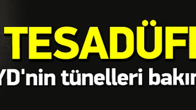 PYD tünellerden PKK'ya silah yolluyor