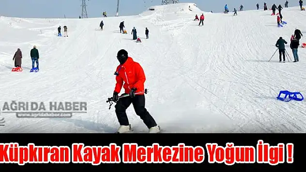Ağrı Küpkıran Kayak Merkezi'nde Sömestr Yoğunluğu