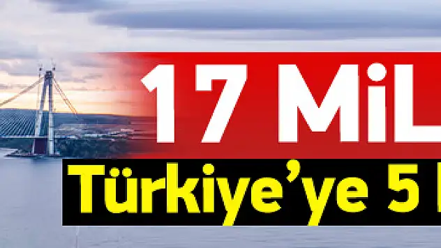 Petrol düştü, beş köprü parası Hazine'de kaldı