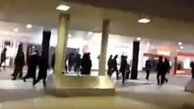 Tren istasyonunda dehşet yaşandı