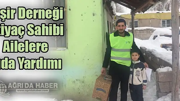 Beşir Derneği İhtiyaç Sahibi Ailelere Gıda Yardımı