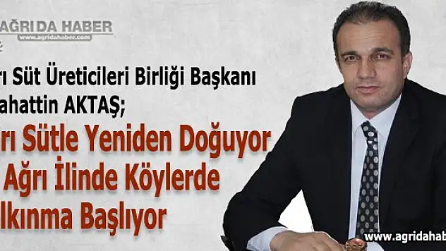 Ağrı İli Süt Üreticileri Birliğinden Süt Kalitesini Arttıracak Dev Proje