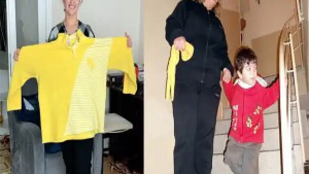 Oğlunun 'dev anne oldun' cümlesi 42 kilo verdi