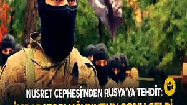 Nusret Cephesi'nden Rusya'ya tehdit: İmparatorluğunuzun sonu geldi