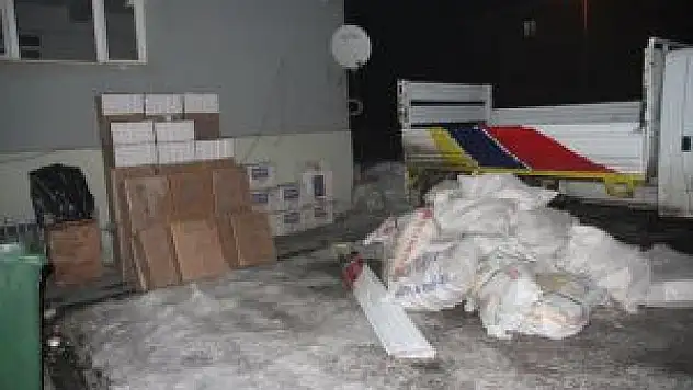 Muş'ta Kaçak Sigara Operasyonuna tepki