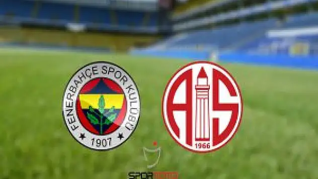 Antalyaspor Fenerbahçe maç özeti – Fenerbahçe darbe aldı! Özet izle