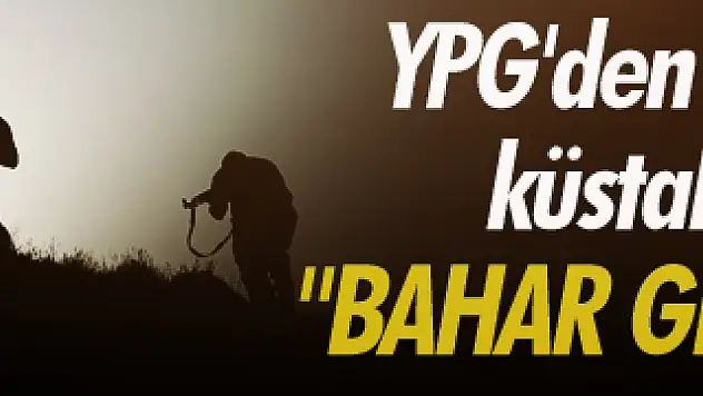 Silah Gücü Olan YPG'den Türkiye'ye küstah tehdit!