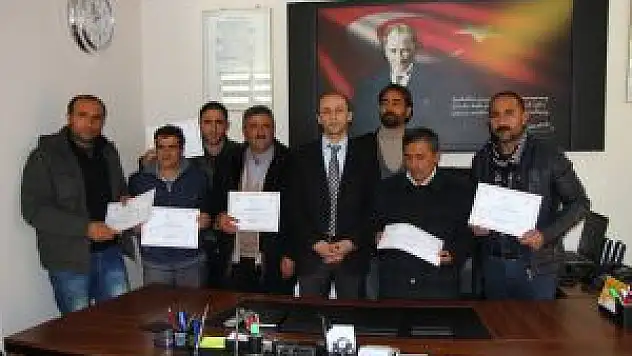 Van Erciş'te 23 Sürü Yönetimi Elemanı Sertifika Aldı