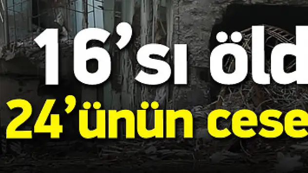 Cizre'de Yapılan Operasyonda 16 PKK'lı öldürüldü, 24 cesede ulaşıldı !