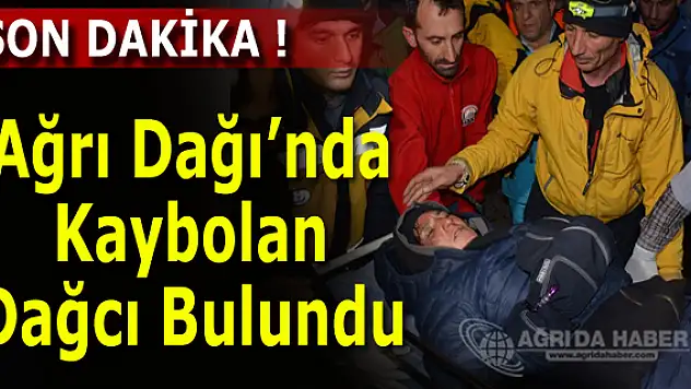 Son Dakika Ağrı Dağı'nda Kaybolan Kadın Dağcı Kurtarıldı