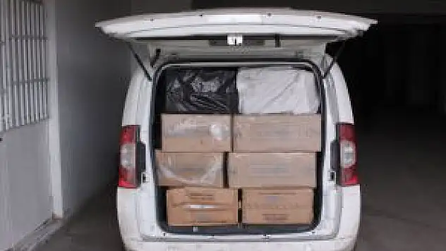 Erzincan'da 9 Bin Paket Kaçak Sigara Ele Geçirildi