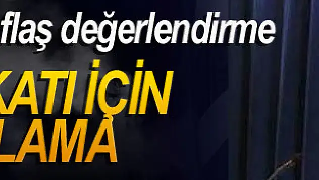 ABD'den Türkiye'yle ilgili flaş açıklama