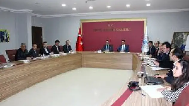 Erciş'te Koordinasyon Kurulu Toplantısı