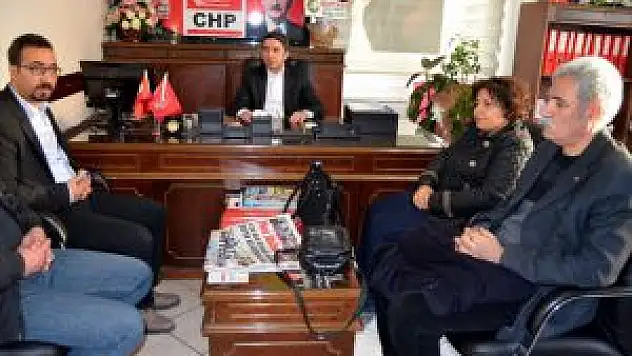 Eğitim Sen Malatya Şube Yönetiminden Chp'ye Ziyaret