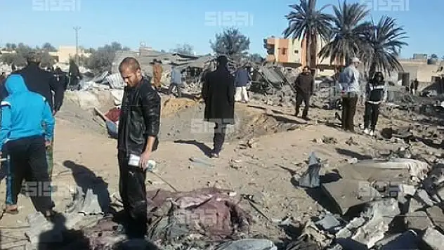 ABD Libya'da IŞİD'i vurdu