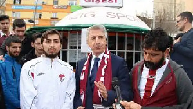 Belediye Başkanı Yanılmaz'dan Vartaş Elazığspor'a Destek