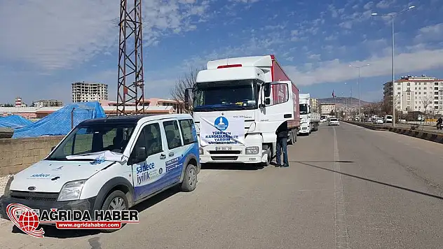 Deniz Feneri'nden Suriye İçerisindeki Kardeşlerine Üç Tır Yardım