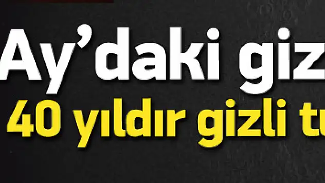 Ay'ın karanlık tarafında tuhaf bir müzik!